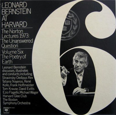 Leonard Bernstein - Leonard Bernstein At Harvard - The Norton Lectures 1973: "The Unanswered Question" Vol.6 "The Poetry Of Earth" download mp3 flac
