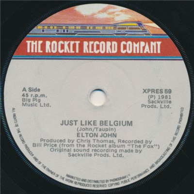 Elton John - Just Like Belgium download mp3 flac