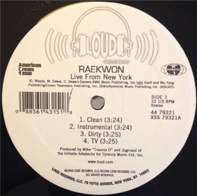 Raekwon - Live From New York / Power download mp3 flac