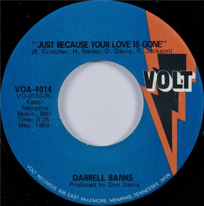 Darrell Banks - Just Because Your Love Is Gone / I'm The One Who Loves You download mp3 flac