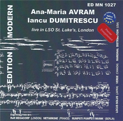 Iancu Dumitrescu, Ana-Maria Avram - Live In LSO St. Luke's, London download mp3 flac