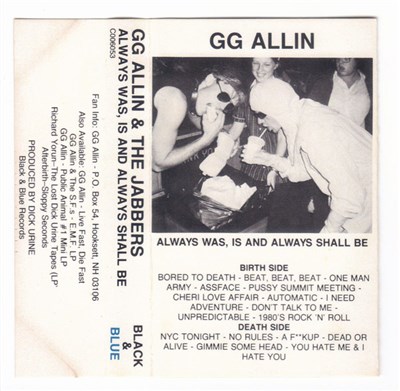 GG Allin - Always Was, Is And Always Shall Be download mp3 flac
