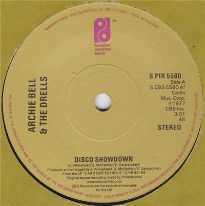 Archie Bell & The Drells - Disco Showdown download mp3 flac
