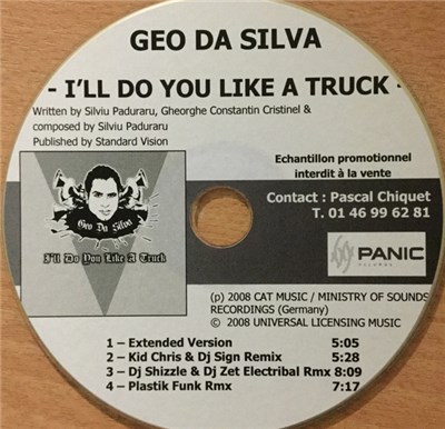 Geo Da Silva - I'll Do You Like A Truck download mp3 flac