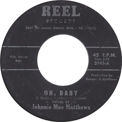 Johnnie Mae Matthews - Oh Baby download mp3 flac
