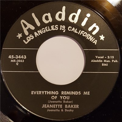 Jeanette Baker - Everything Reminds Me Of You / Crazy With You download mp3 flac
