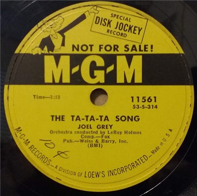Joel Grey - The Ta-Ta-Ta Song download mp3 flac