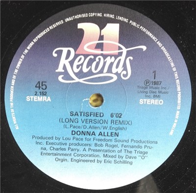 Donna Allen - Satisfied download mp3 flac