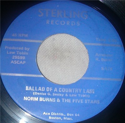 Norm Burns And The Five Stars - Ballad Of A Country Lass download mp3 flac