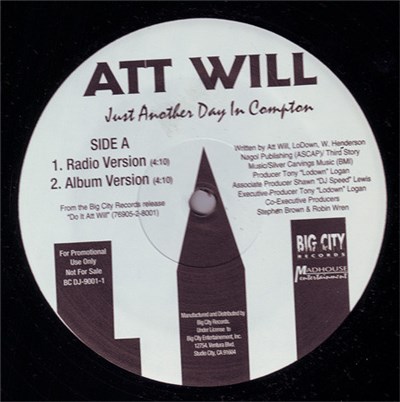 Att Will - Just Another Day In Compton download mp3 flac