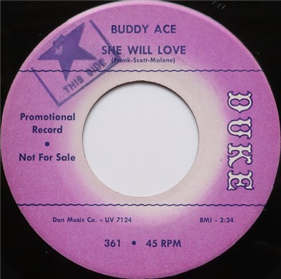 Buddy Ace - She Will Love / Good Lover download mp3 flac