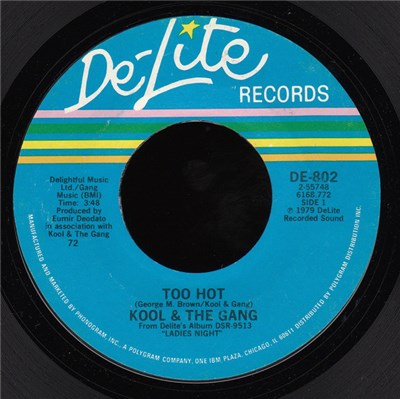 Kool & The Gang - Too Hot / Tonight's The Night download mp3 flac