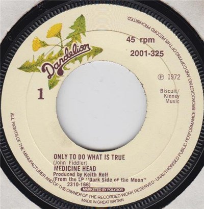 Medicine Head - Only To Do What Is True download mp3 flac
