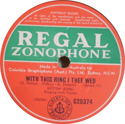 Kevin King - With This Ring I Thee Wed / Rub-A-Dub Dub download mp3 flac