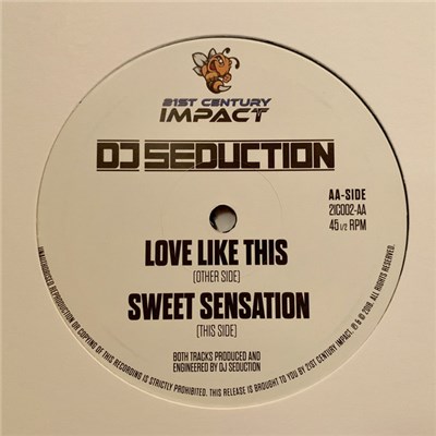 DJ Seduction - Love Like This / Sweet Sensation download mp3 flac