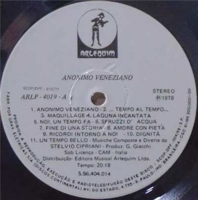 Stelvio Cipriani - Anonimo Veneziano (Colonna Sonora Originale) download mp3 flac