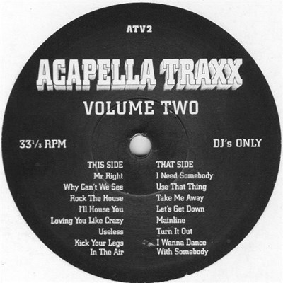 Various - Acapella Traxx Volume Two download mp3 flac