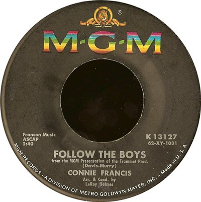 Connie Francis - Follow The Boys download mp3 flac