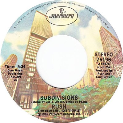 Rush - Subdivisions download mp3 flac