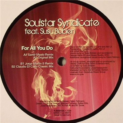 Soulstar Syndicate Featuring Susu Bobien - For All You Do download mp3 flac