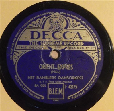 Het Ramblers Dansorkest O.l.v. Theo Uden Masman - Orient Expres / Au Revoir download mp3 flac