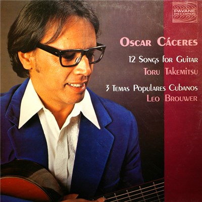 Oscar Cáceres - Toru Takemitsu / Leo Brouwer - 12 Songs For Guitar / 3 Temas Populares Cubanos download mp3 flac