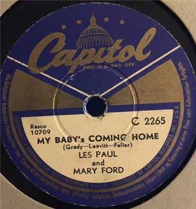Les Paul And Mary Ford / Les Paul - My Baby's Coming Home download mp3 flac