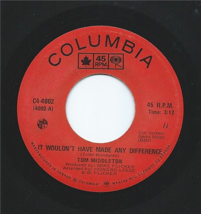 Tom Middleton - It Wouldn't Have Made Any Difference download mp3 flac