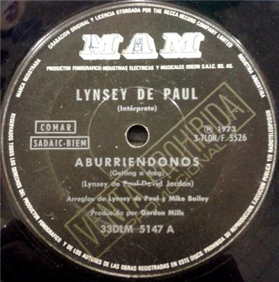 Lynsey De Paul - Aburriendonos / Brandy download mp3 flac