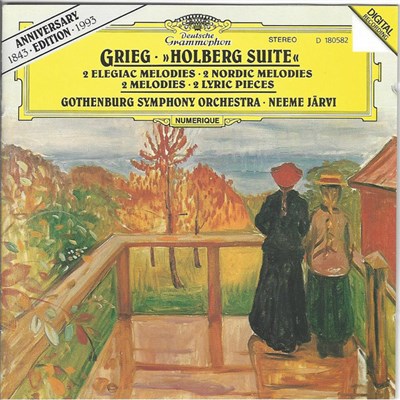 Grieg — Gothenburg Symphony Orchestra • Neeme Järvi - »Holberg Suite« • 2 Elegiac Melodies • 2 Nordic Melodies • 2 Melodies • 2 Lyric Pieces download mp3 flac