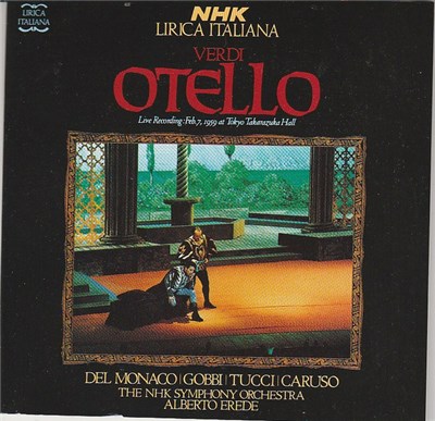 Verdi / Del Monaco, Tucci, Gobbi, Caruso, The NHK Symphony Orchestra, Alberto Erede - Otello download mp3 flac