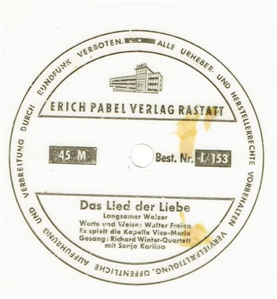 Richard Winter Quartett, Sonja Kariina - Das Lied Der Liebe download mp3 flac
