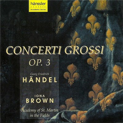 Georg Friedrich Händel - Academy Of St. Martin In The Fields, Iona Brown - Concerti Grossi Op. 3 download mp3 flac