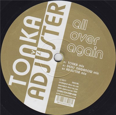 Adjuster vs. Tonka - All Over Again download mp3 flac