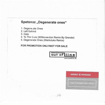 Spetsnaz - Degenerate Ones download mp3 flac