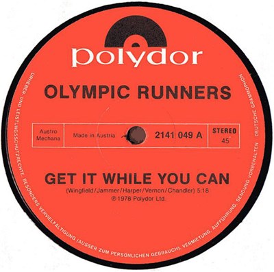 Olympic Runners - Get It While You Can download mp3 flac
