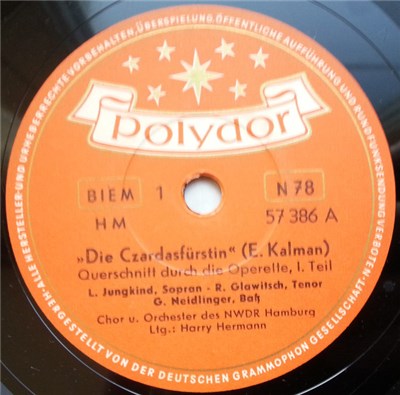 L. Jungkind - R. Glawitsch, G. Neidlinger - Die Czardasfürstin download mp3 flac