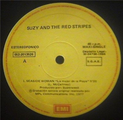 Suzy And The Red Stripes - Seaside Woman download mp3 flac