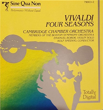 Vivaldi / Cambridge Chamber Orchestra With Emanuel Borok Conducted By Rolf Smedvig - 4 Seasons download mp3 flac