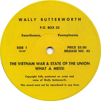 Wally Butterworth - The Vietnam War & State Of The Union What A Mess download mp3 flac