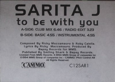 Sarita J. - To Be With You download mp3 flac