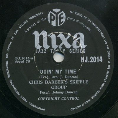 Chris Barber's Skiffle Group - Doin' My Time / Where Could I Go? download mp3 flac