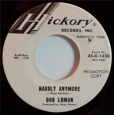 Bob Luman - Hardly Anymore download mp3 flac