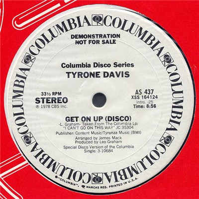 Tyrone Davis - Get On Up (Disco) download mp3 flac