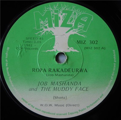 Job Mashanda & The Muddy Face - Ropa Rakadeurwa / Penyu Papera download mp3 flac