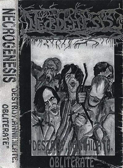 Necrogenesis - Destroy, Annihilate, Obliterate download mp3 flac