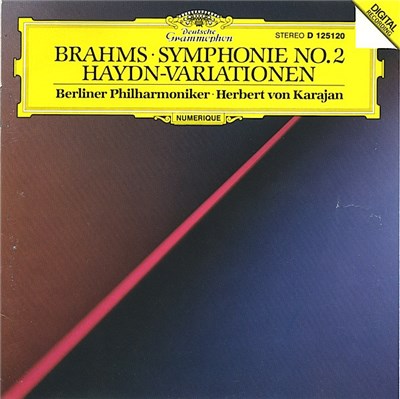Brahms, Herbert von Karajan, Berliner Philharmoniker - Symphonie No. 2 & Haydn-Variationen download mp3 flac