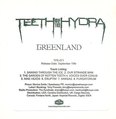Teeth Of The Hydra - Greenland download mp3 flac