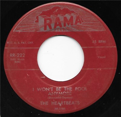The Heartbeats - I Won't Be The Fool Anymore / Wedding Bells download mp3 flac