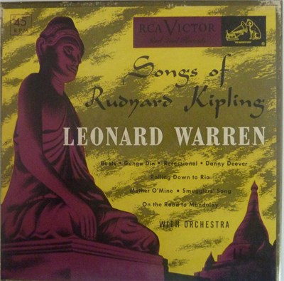 Leonard Warren - Songs Of Rudyard Kipling download mp3 flac